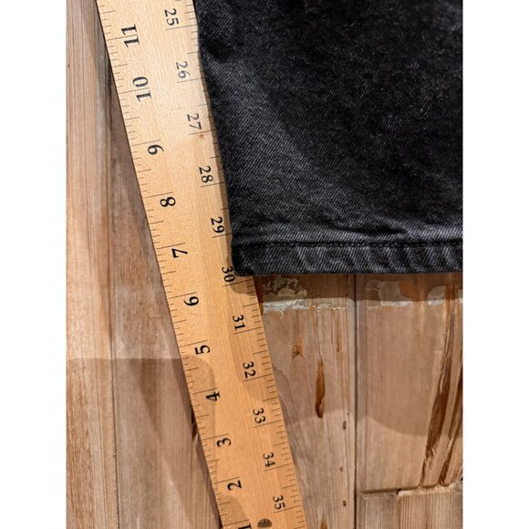 Mens Wrangler Big & Tall 42x32 Black Denim Jeans Western Cowboy Style - Picture 4 of 9